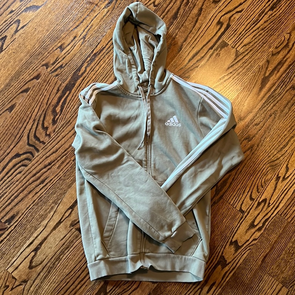Adidas zip up sweatshirt
